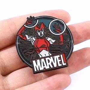 Marvel Scarlet Witch Enamel‎ Pin Badge for Women